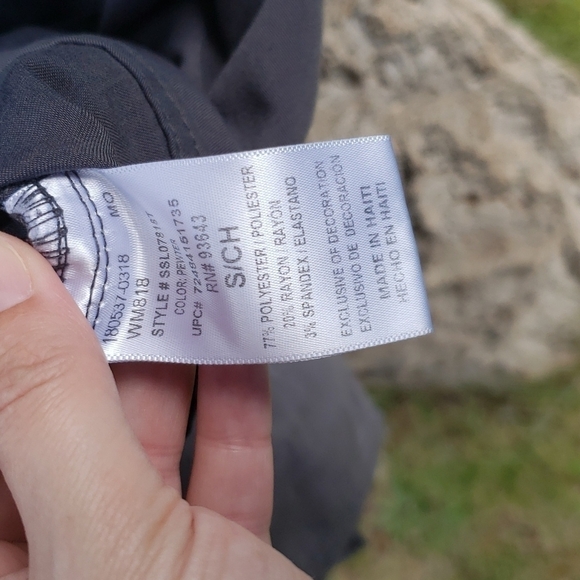 Scrub star charcoal gray scrub top - Picture 4 of 4